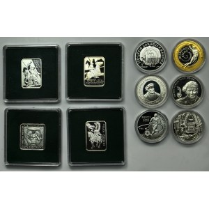 Set, 10 gold 2002-2009 (10 pieces).