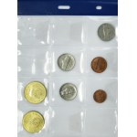 Satz, Bündel mit polnischen und ausländischen Münzen