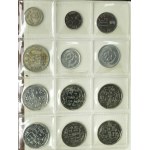 Sada, kazeta s poľskými a zahraničnými mincami