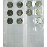 Sada, kazeta s poľskými a zahraničnými mincami