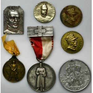 Set, Switzerland, Medals and badges (7 pcs.)