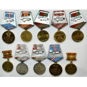 Set, USSR, Mix of medals (10 pieces).
