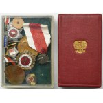 Sada, medaily, odznaky a vyznamenania (20 ks)