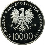 10.000 Zloty 1988 Johannes Paul II.