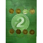 Zestaw, Albumy z monetami 2 i 5 złotych (12 szt.)