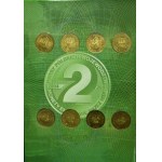 Zestaw, Albumy z monetami 2 i 5 złotych (12 szt.)