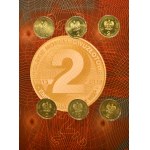 Zestaw, Albumy z monetami 2 i 5 złotych (12 szt.)