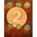 Zestaw, Albumy z monetami 2 i 5 złotych (12 szt.)