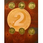 Zestaw, Albumy z monetami 2 i 5 złotych (12 szt.)