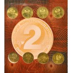 Zestaw, Albumy z monetami 2 i 5 złotych (12 szt.)