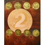 Zestaw, Albumy z monetami 2 i 5 złotych (12 szt.)