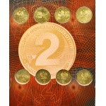 Zestaw, Albumy z monetami 2 i 5 złotych (12 szt.)