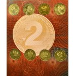 Set, Albums with 2 and 5 gold coins (12 pieces).