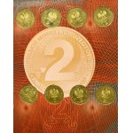Sada, alba s 2 a 5 zlatými mincemi (12 ks)