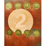 Set, Albums with 2 and 5 gold coins (12 pieces).