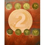 Sada, albumy s 2 a 5 zlatými mincami (12 ks)
