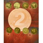 Zestaw, Albumy z monetami 2 i 5 złotych (12 szt.)