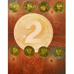 Set, Albums with 2 and 5 gold coins (12 pieces).