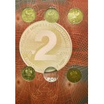 Set, Albums with 2 and 5 gold coins (12 pieces).