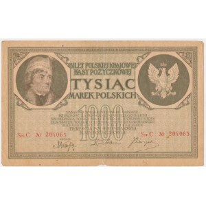 1.000 marek 1919 - 2xSer. C -