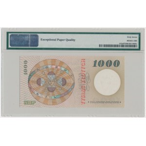 1.000 złotych 1965 - S - PMG 67 EPQ