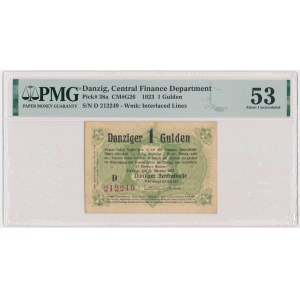 Danzig, 1 gulden 1923 - október - PMG 53