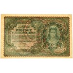 500 marek 1919 - I Serja BC - PMG 65 EPQ