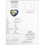 SZAFIR z Efektem Aleksandrytu 8,32ct CERT 696_1528