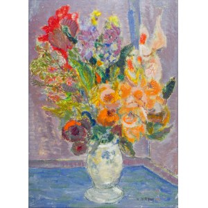 Henryk KRYCH (1905-1980), Kwiaty w wazonie