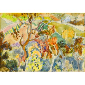Kazimierz PODSADECKI (1904 - 1970), Landscape, 1966