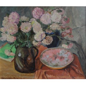 Alicja Jasiewicz-Walczak, Martwa natura z kwiatami w wazonie