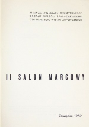 II salon marcowy. 1959