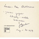 BRZĘKOWSKI J. – Buty No 138. 1978. Z odręczną dedykacją autora.