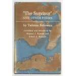 RÓŻEWICZ T. - The Survivor and Other Poems. Dedykacja tłumacza J. Kryńskiego