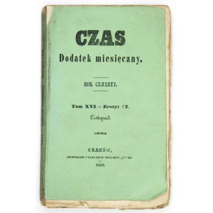 CZAS. Dodatek miesięczny. R. 4, T. 16, z. 47: XI 1859.