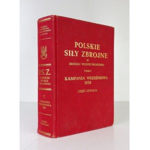 POLSKIE Siły Zbrojne w drugiej wojnie światowej. T. 1: Kampania wrześniowa 1939, cz....