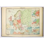[ATLAS]. ROMER Eugeniusz – Powszechny atlas geograficzny. Wyd. II ze skorowidzem nazw. Lwów-Warszawa [cop. 1939]...