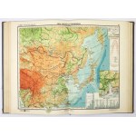 [ATLAS]. ROMER Eugeniusz – Powszechny atlas geograficzny. Wyd. II ze skorowidzem nazw. Lwów-Warszawa [cop. 1939]...