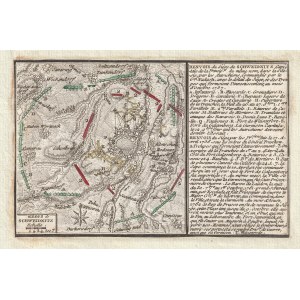 ŚWIDNICA. Oblężenie Świdnicy w 1757 r. przez wojska austriackie hr. Nadasdy zakończone kapitulacją Prusaków