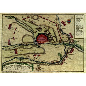 ŚWIDNICA. Oblężenie Świdnicy przez wojska pruskie zakończone jej zdobyciem 16 kwietnia 1758 r. (wojna siedmioletnia)