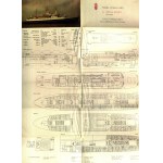 TSS STEFAN BATORY. Guide to the ship. Contains 9 diagrams showing the layout of the rooms on the TSS Stefan Batory (successor of MS Batory).