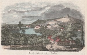 KRAKÓW. Kopiec Kościuszki, 1846 R.; drzew. szt.
