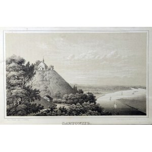 SARTOWICE (pov. świecki). Panorama; signiert von G.A. Mann, Zeichnung von Römer, C.G. Kanter 1856