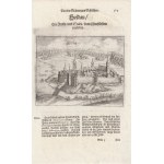 DZIAŁDOWO, WĘGORZEWO. Eine Ansicht von Działdowo und Węgorzewo auf einer Karte, aufgenommen von: K. Hartknoch, Alt- und Neues Preussen Oder Preussischer Historien..., 1684; Soldau / Ein Ambt / und Stadt...; miedz. cz.-b.