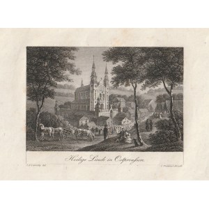 ŚWIĘTA LIPKA (Kętrzyn poviat). Blick auf den Klosterkomplex, eng. C. L. Frommel, nach J. A. Lasisnsky, 1830; Stahl. b.