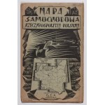 POZNAŃ, BYDGOSZCZ. Mapa samochodowa zachodniej Polski, 1 : 400 000, wyd. GEA, Warszawa, 1928