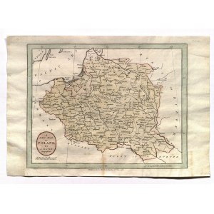POLEN (in der Ersten Republik KORONA genannt), GROSSFÜRST VON LITAUEN. Karte von Polen und Litauen; vgl. J. Bayly