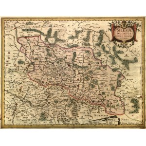 ŚLĄSK. Mapa Śląska; wyd. J. Janssonius