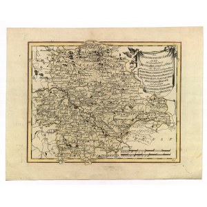 BRZEG, WROCŁAW, OLEŚNICA, STAWY MILICKIE. Mapa Księstwa Brzeskiego, Wrocławskiego i Oleśnickiego; F.J.J. von Reilly