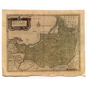 KINGDOM AND PRUSSIA PRUSSIA. Map of Prussia; compiled by. Philipp Cluver